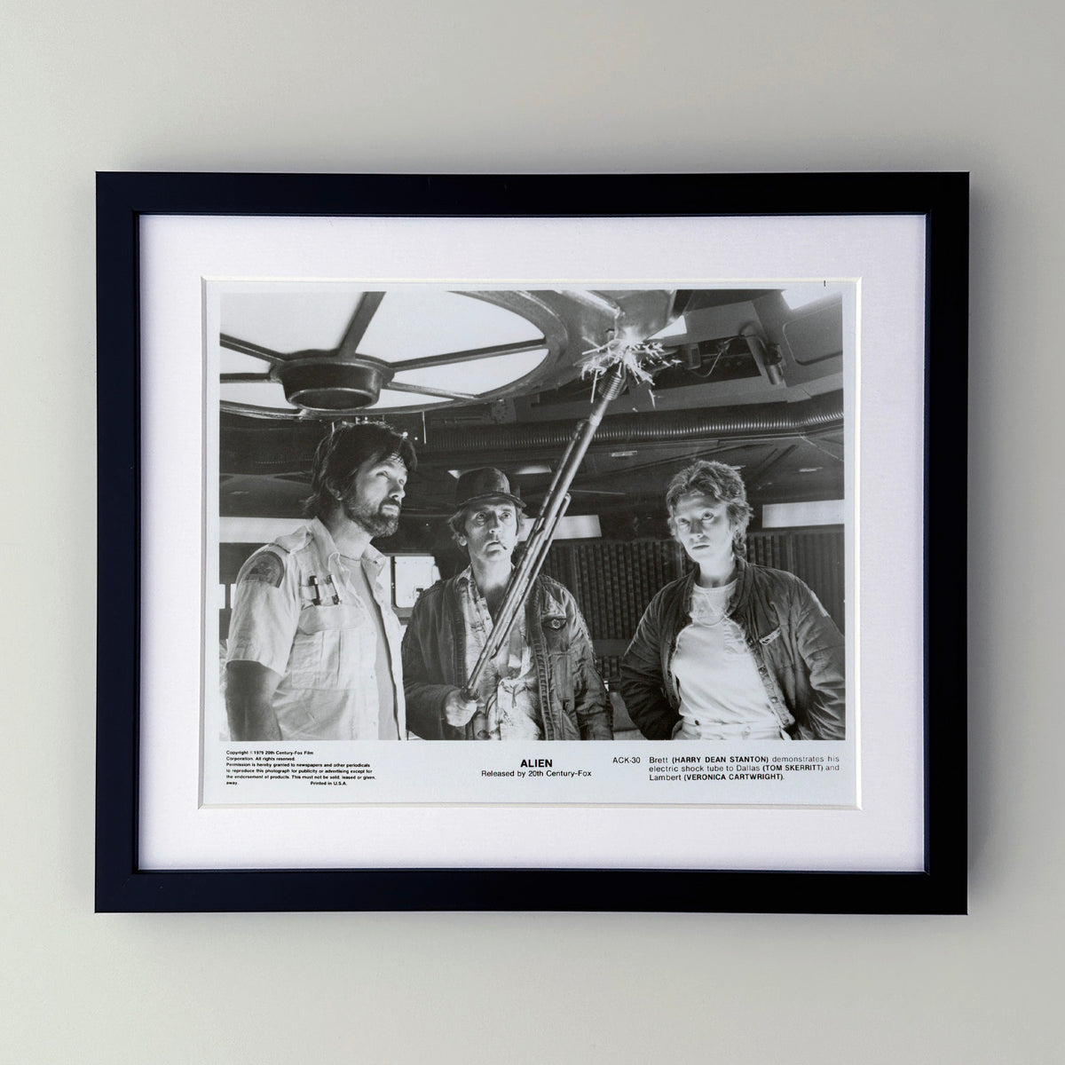 Alien 1979 Press Film Movie Publicity Still - Framed