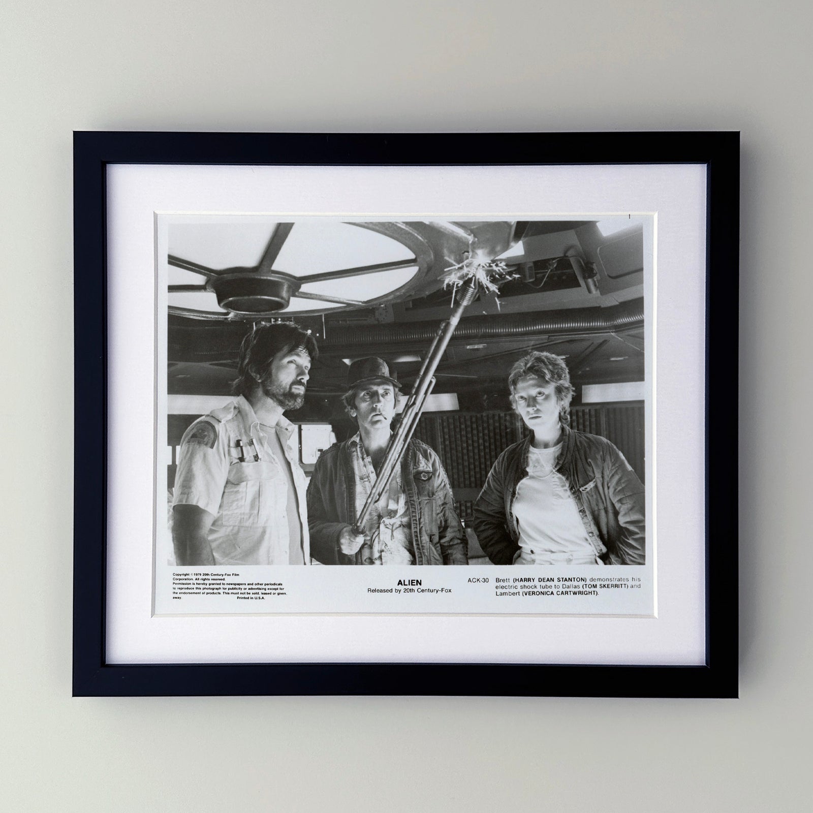 Alien 1979 Press Film Movie Publicity Still - Framed