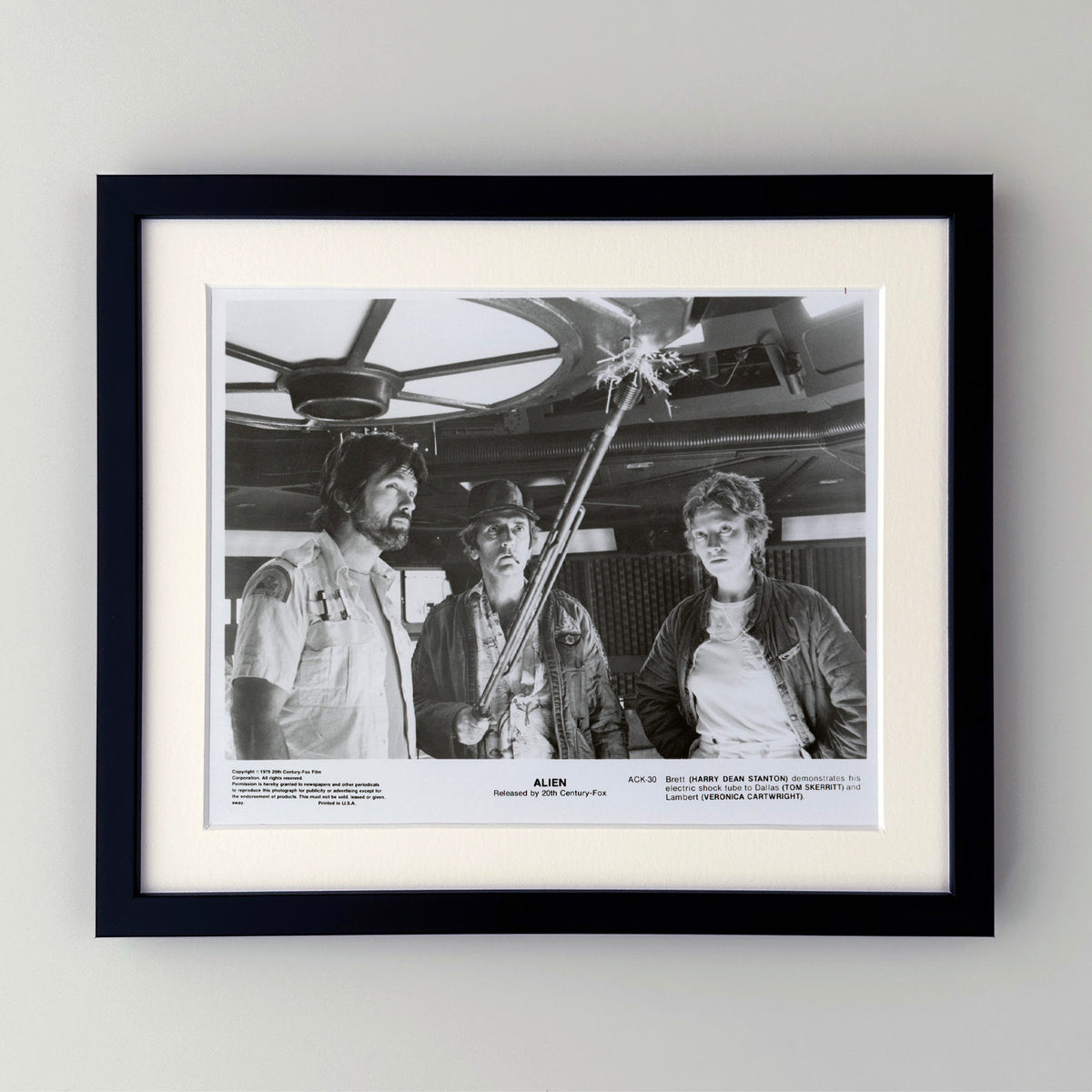 Alien 1979 Press Film Movie Publicity Still - Framed