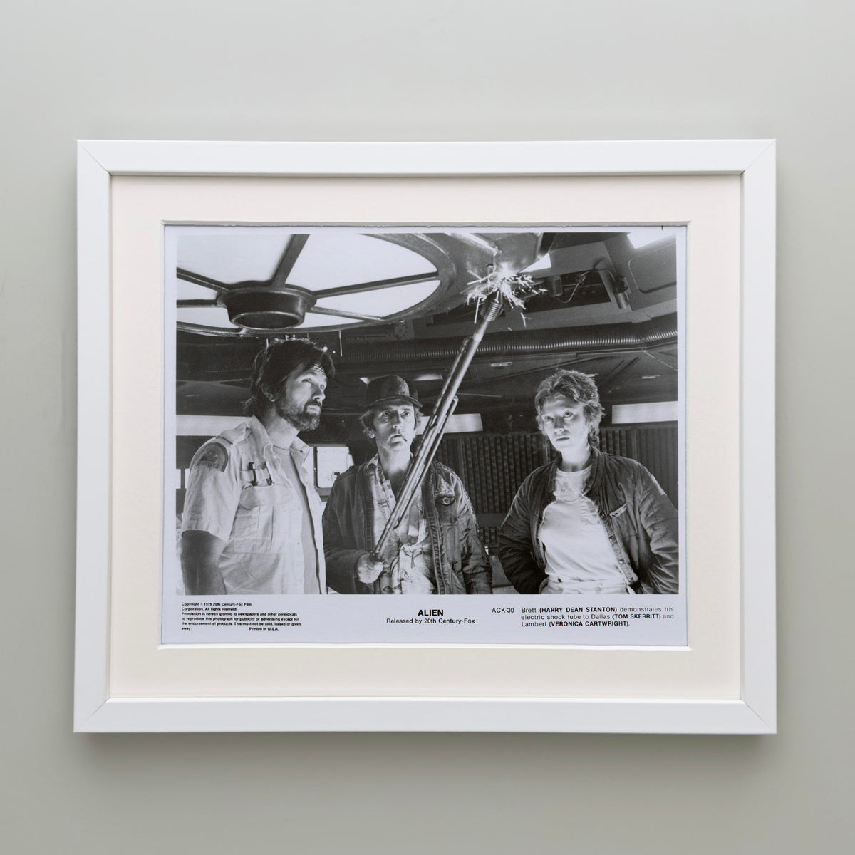 Alien 1979 Press Film Movie Publicity Still - Framed