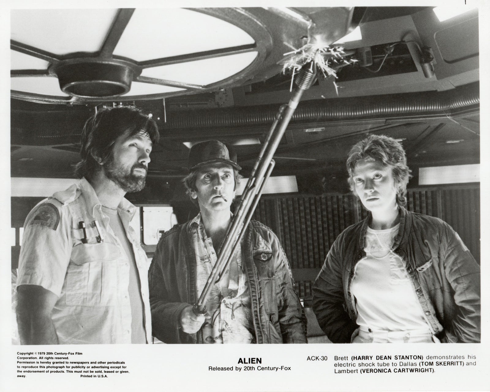 Alien 1979 Press Film Movie Publicity Still - Framed