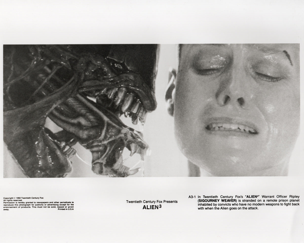 Alien 3 1992 Film Movie Press Publicity Still Framed