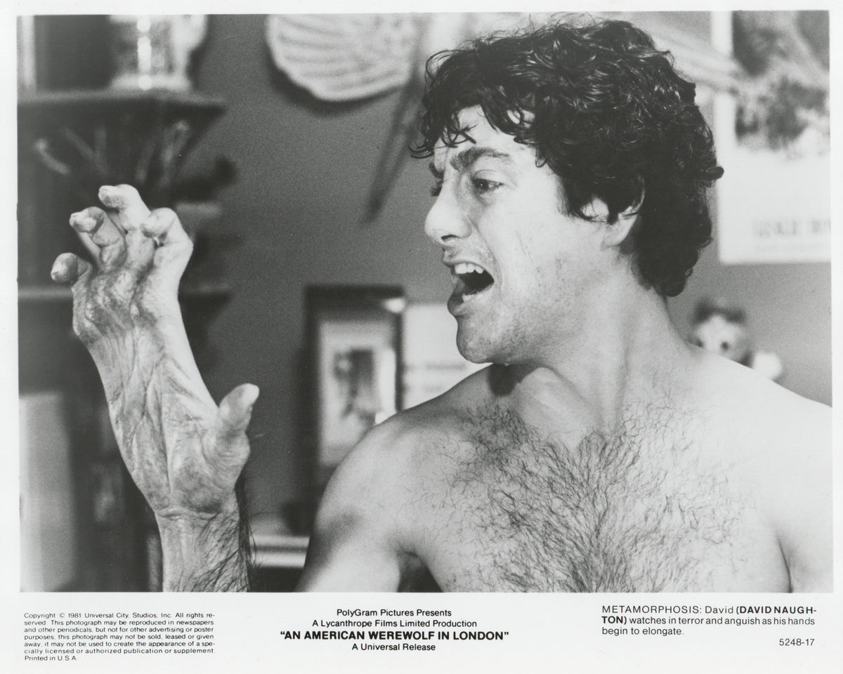 An American Werewolf in London 1981 Press Film Movie Publicity Still - Framed