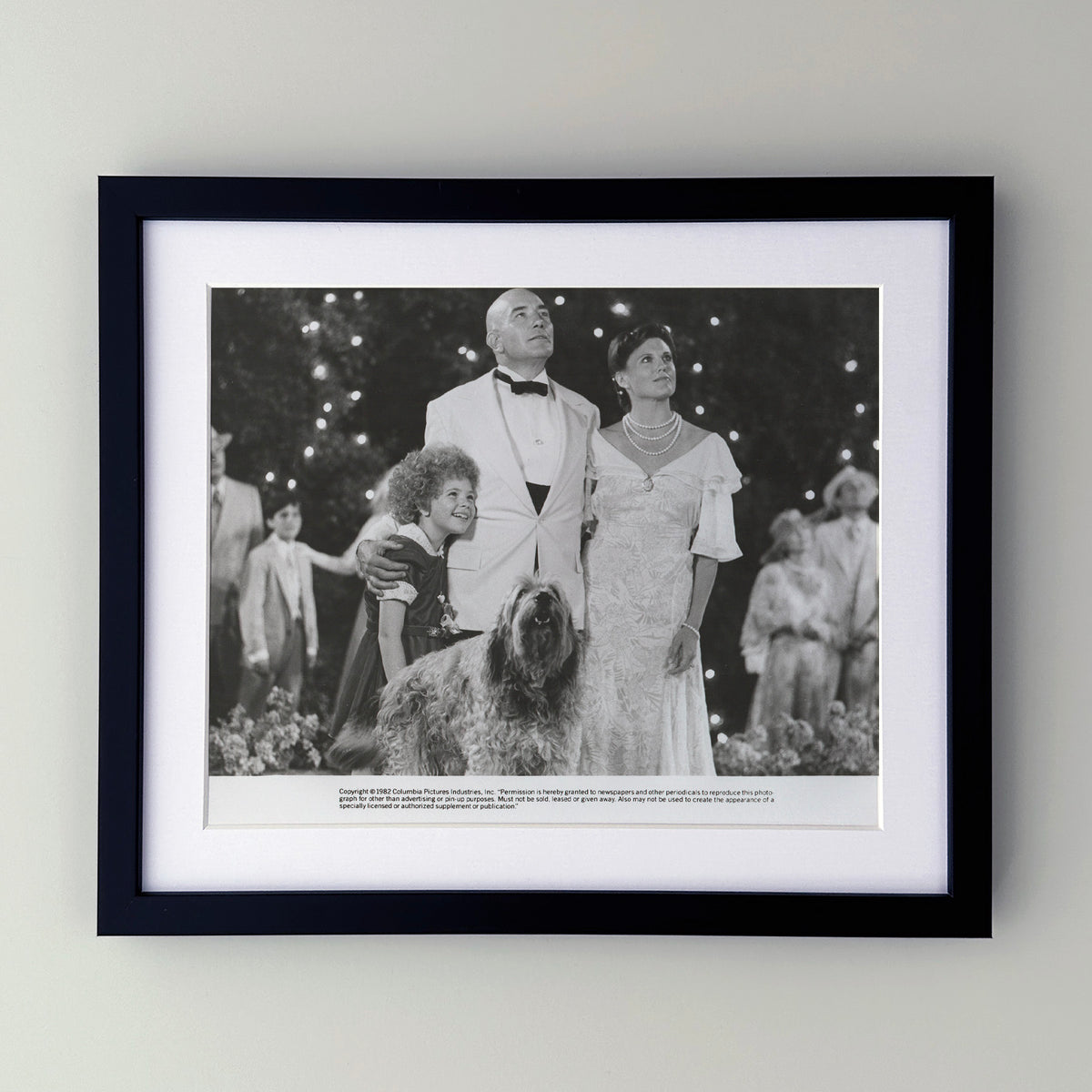 Annie 1982 Film Movie Press Publicity Still Framed