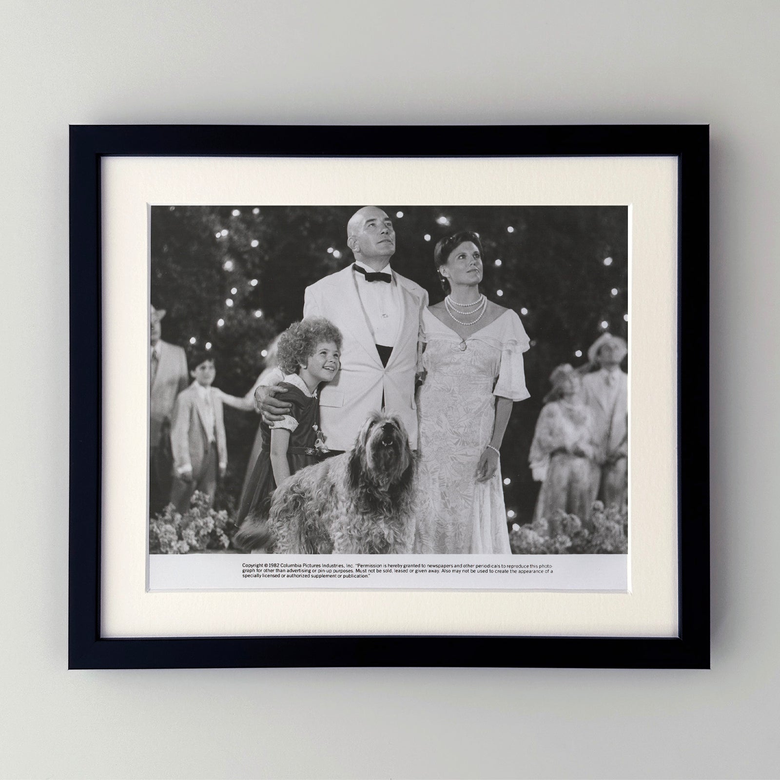Annie 1982 Film Movie Press Publicity Still Framed