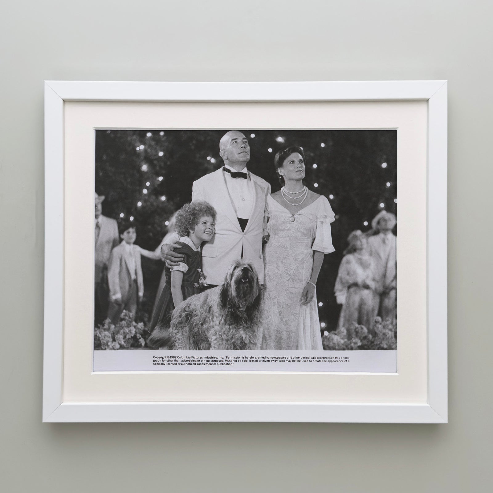 Annie 1982 Film Movie Press Publicity Still Framed