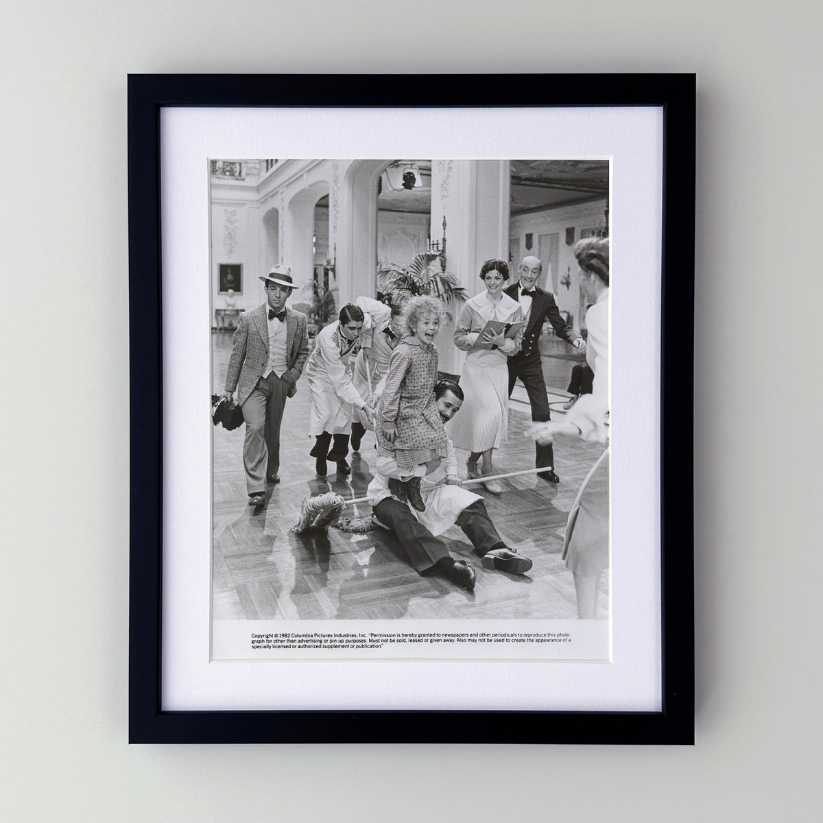 Annie 1982 Film Movie Press Publicity Still Framed