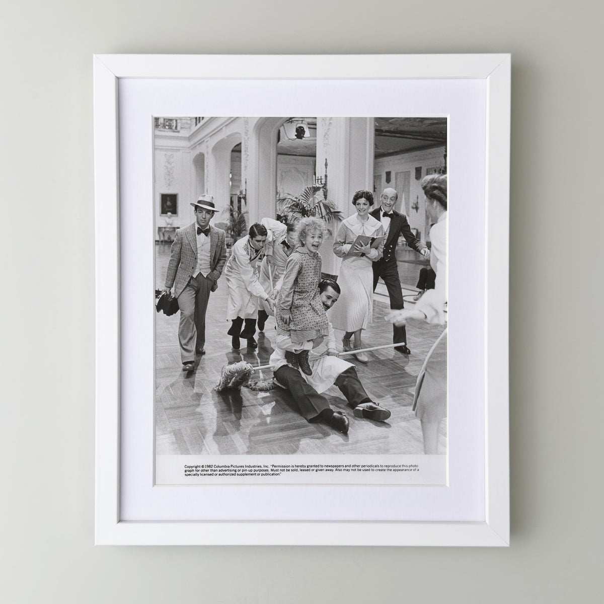 Annie 1982 Film Movie Press Publicity Still Framed