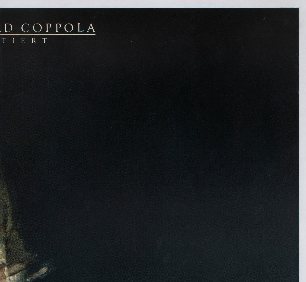 Apocalypse Now 1979 German A1 Style C Film Movie Poster Bob Peak - detail