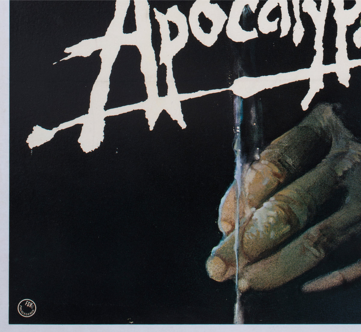 Apocalypse Now 1979 German A1 Style C Film Movie Poster Bob Peak - detail