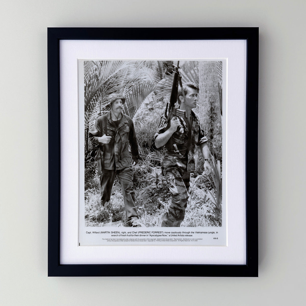 Apocalypse Now 1979 Film Movie Press Publicity Still Framed
