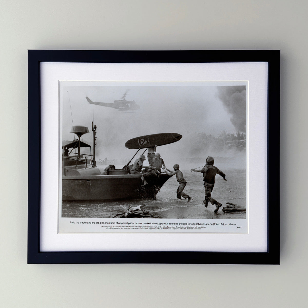 Apocalypse Now 1979 Film Movie Press Publicity Still Framed
