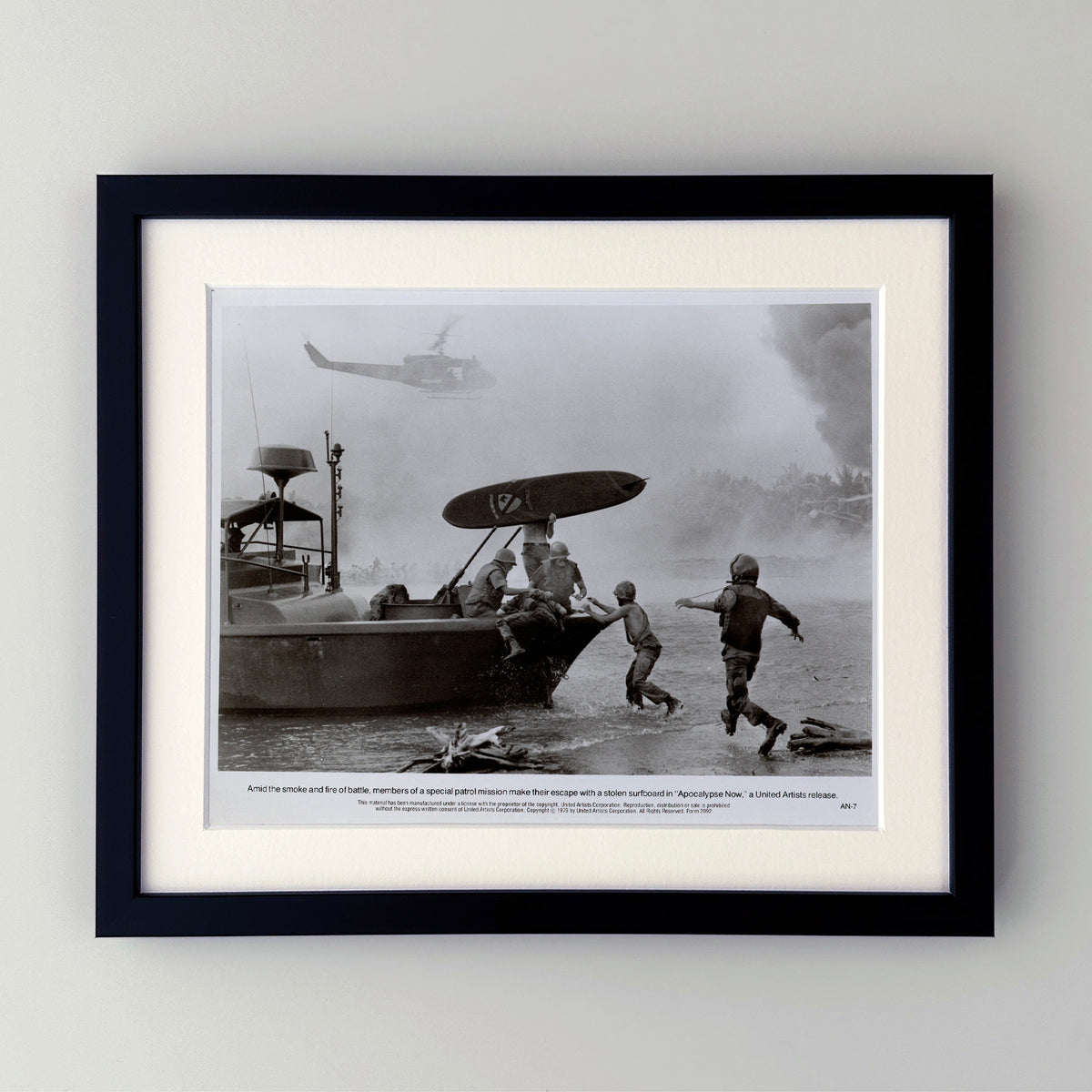 Apocalypse Now 1979 Film Movie Press Publicity Still Framed