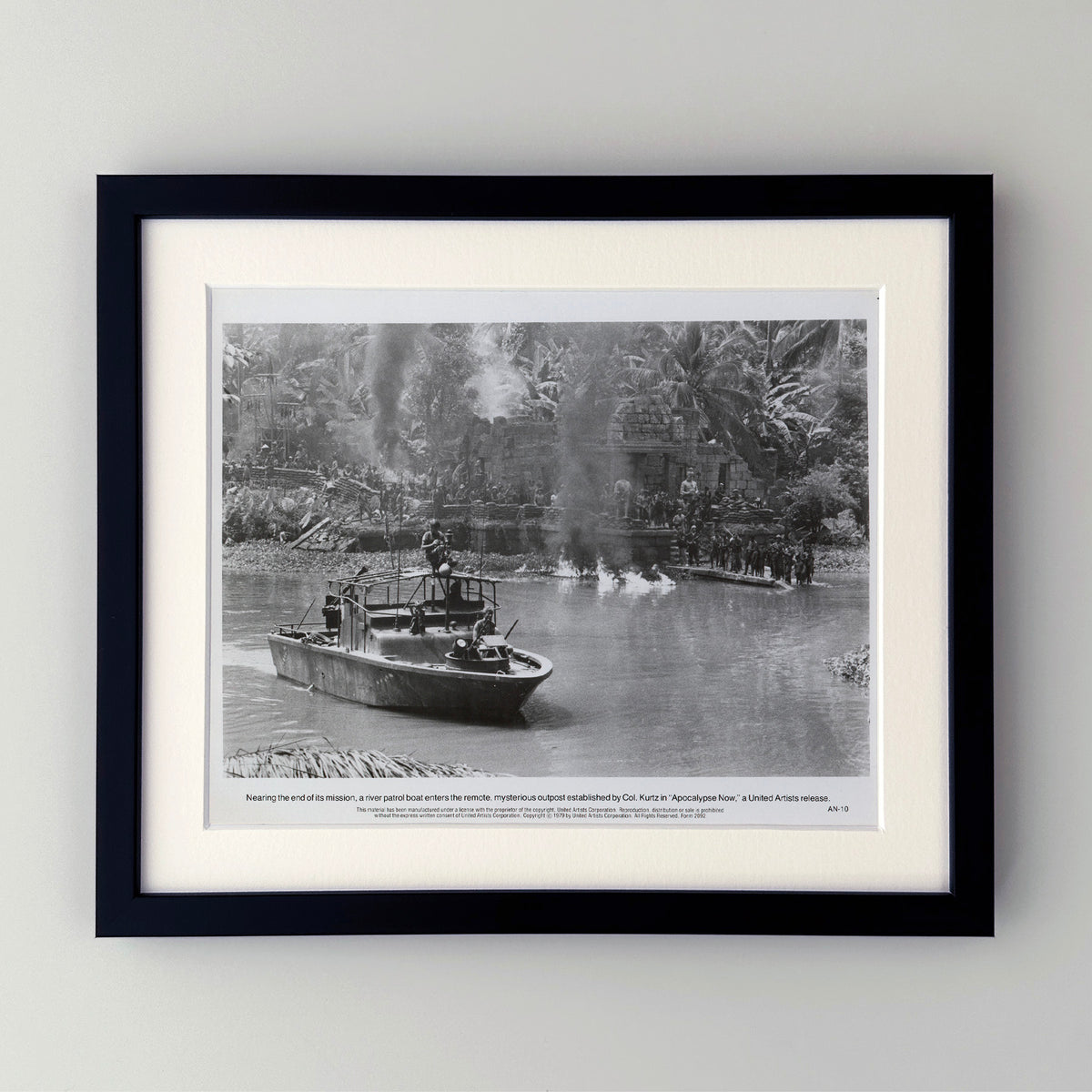 Apocalypse Now 1979 Film Movie Press Publicity Still Framed