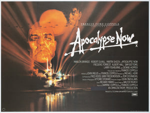 Apocalypse Now 1979 UK Quad Film Movie Poster, Bob Peak