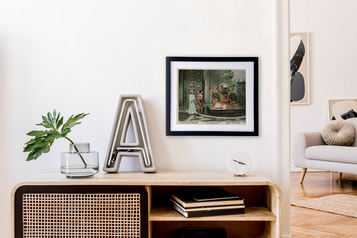 Atlantis The Lost Continent 1961 Film Movie Lobby Card Framed