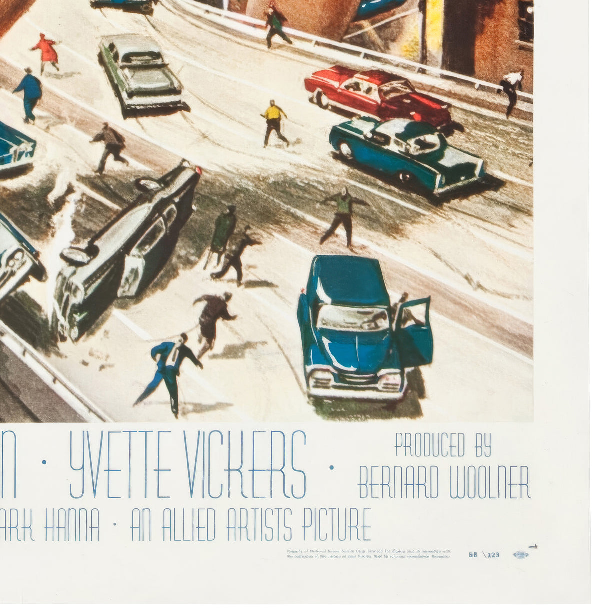 Attack of the 50 Foot Woman 1958 US 1 Sheet Film Poster Reynold Brown - detail