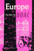 BOAC Europe c1955s Silkscreen Airline Travel Poster