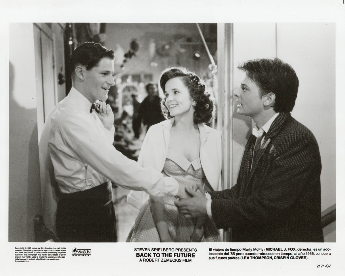 Back to the Future 1985 Film Movie Press Publicity Still Framed