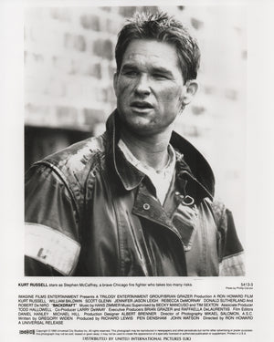 Backdraft 1990 Film Movie Press Publicity Still Framed