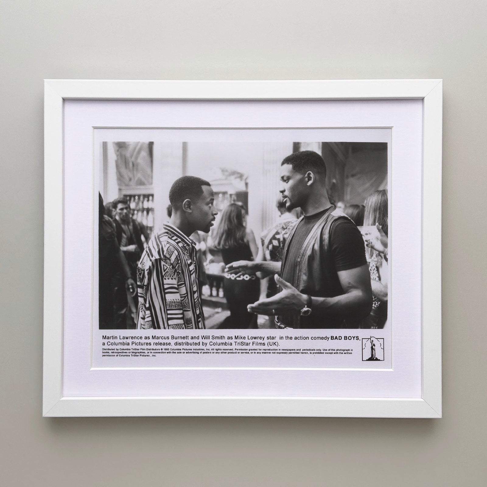 Bad Boys 1995 Film Movie Press Publicity Still Framed