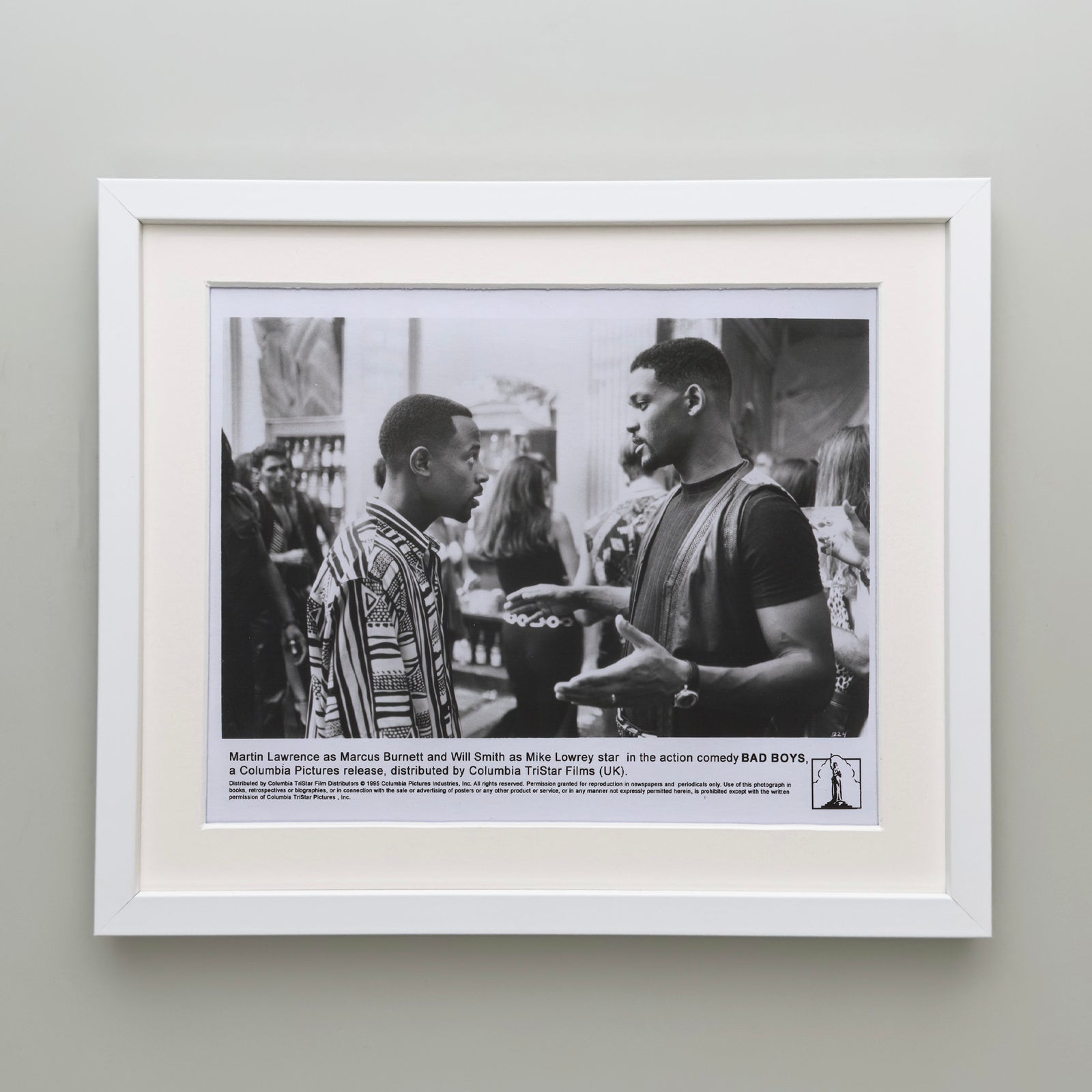 Bad Boys 1995 Film Movie Press Publicity Still Framed