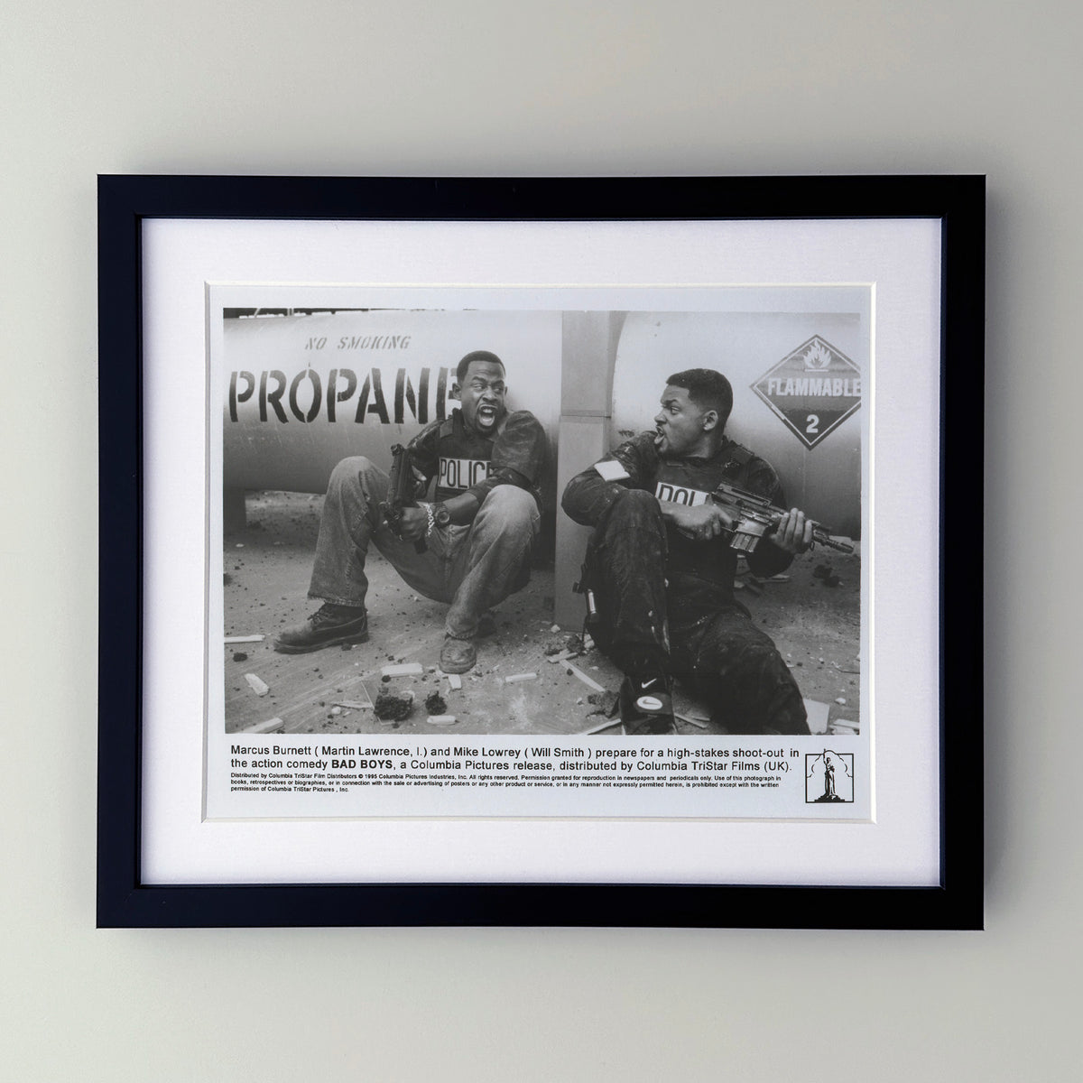 Bad Boys 1995 Film Movie Press Publicity Still Framed