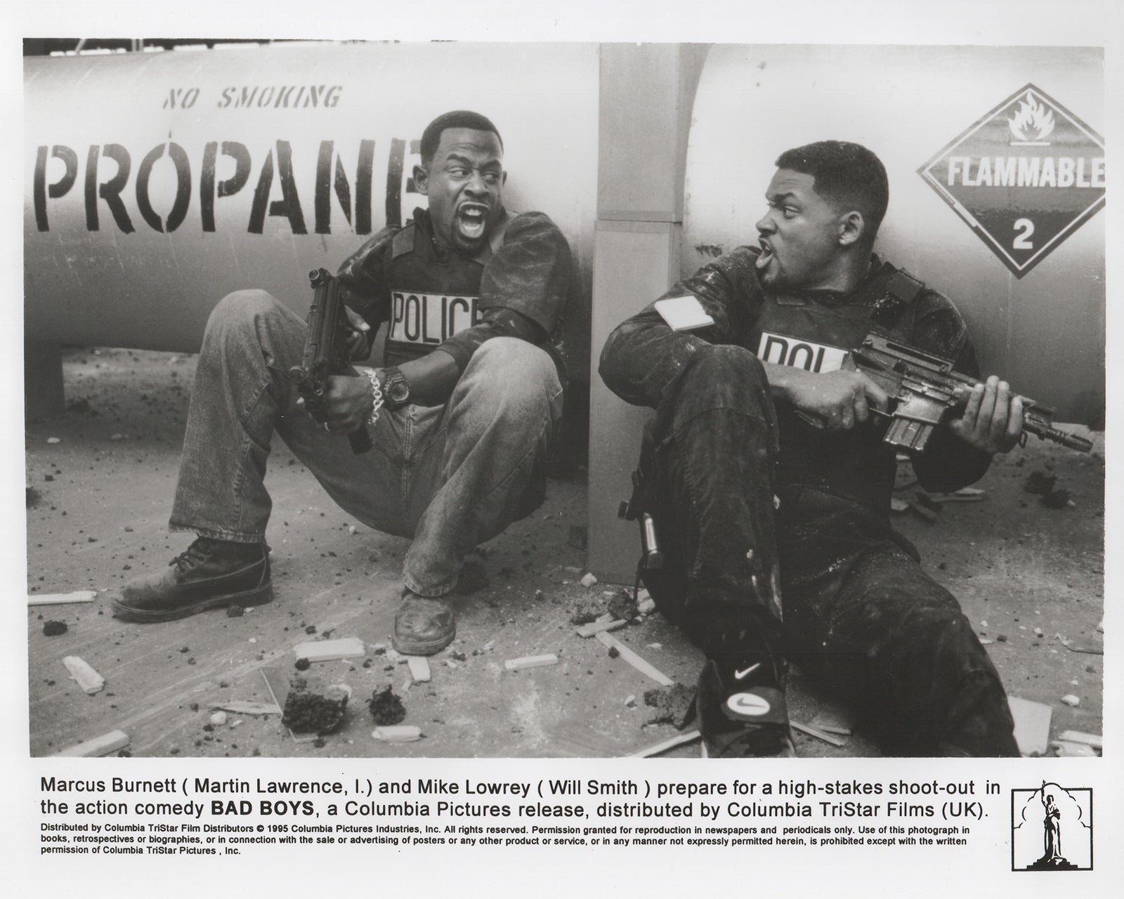 Bad Boys 1995 Film Movie Press Publicity Still Framed