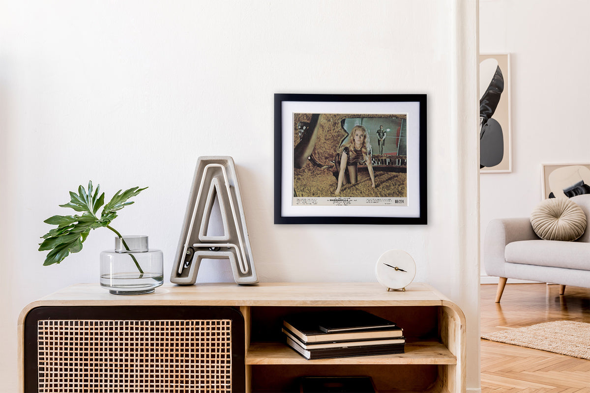 Barbarella 1968 Film Movie Lobby Card Framed