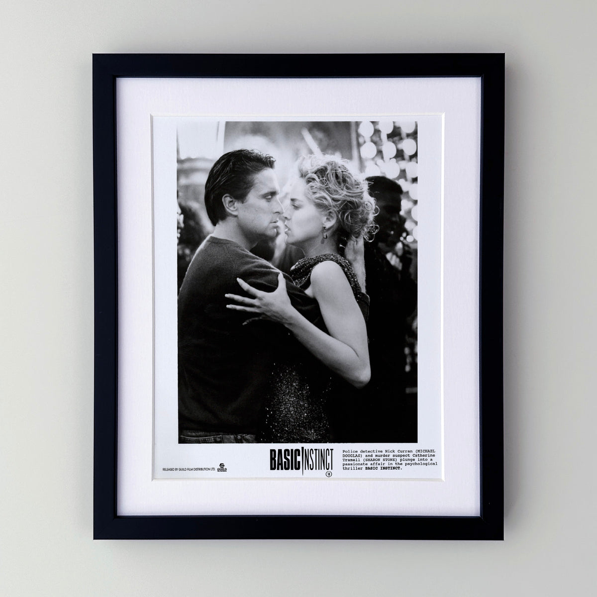 Basic Instinct 1992 Publicity Film Movie Press Still Framed
