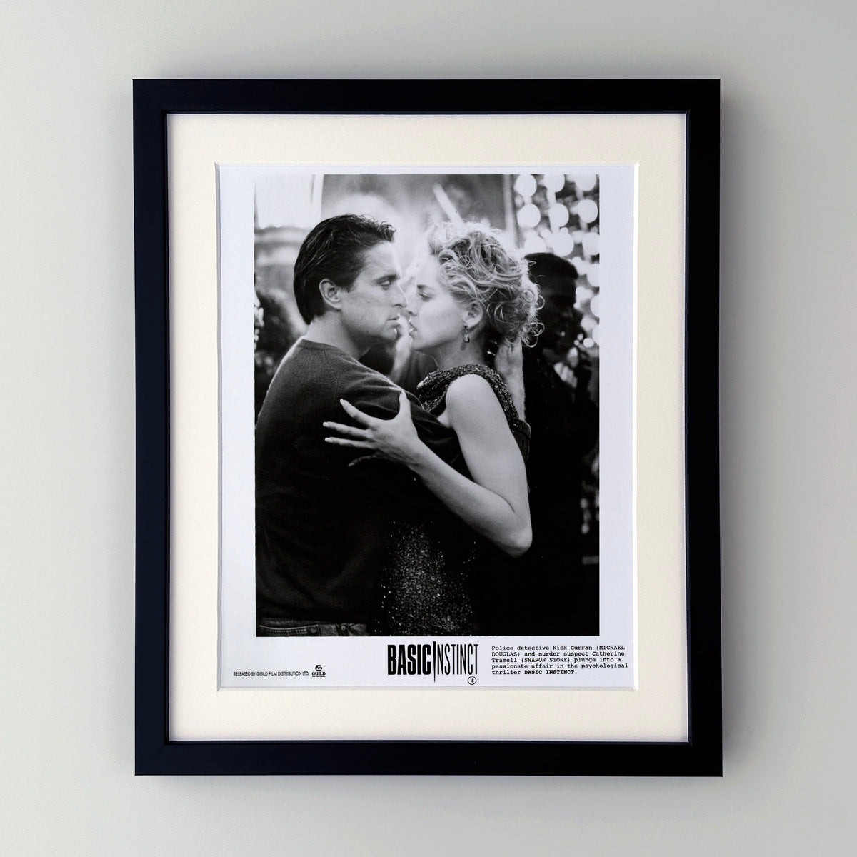 Basic Instinct 1992 Publicity Film Movie Press Still Framed
