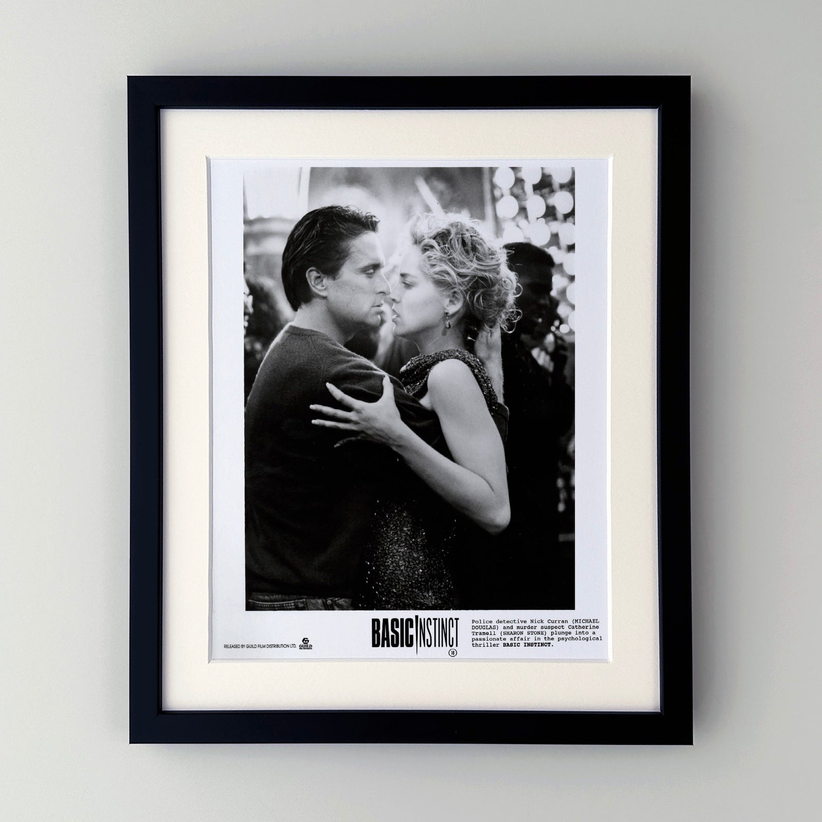 Basic Instinct 1992 Publicity Film Movie Press Still Framed