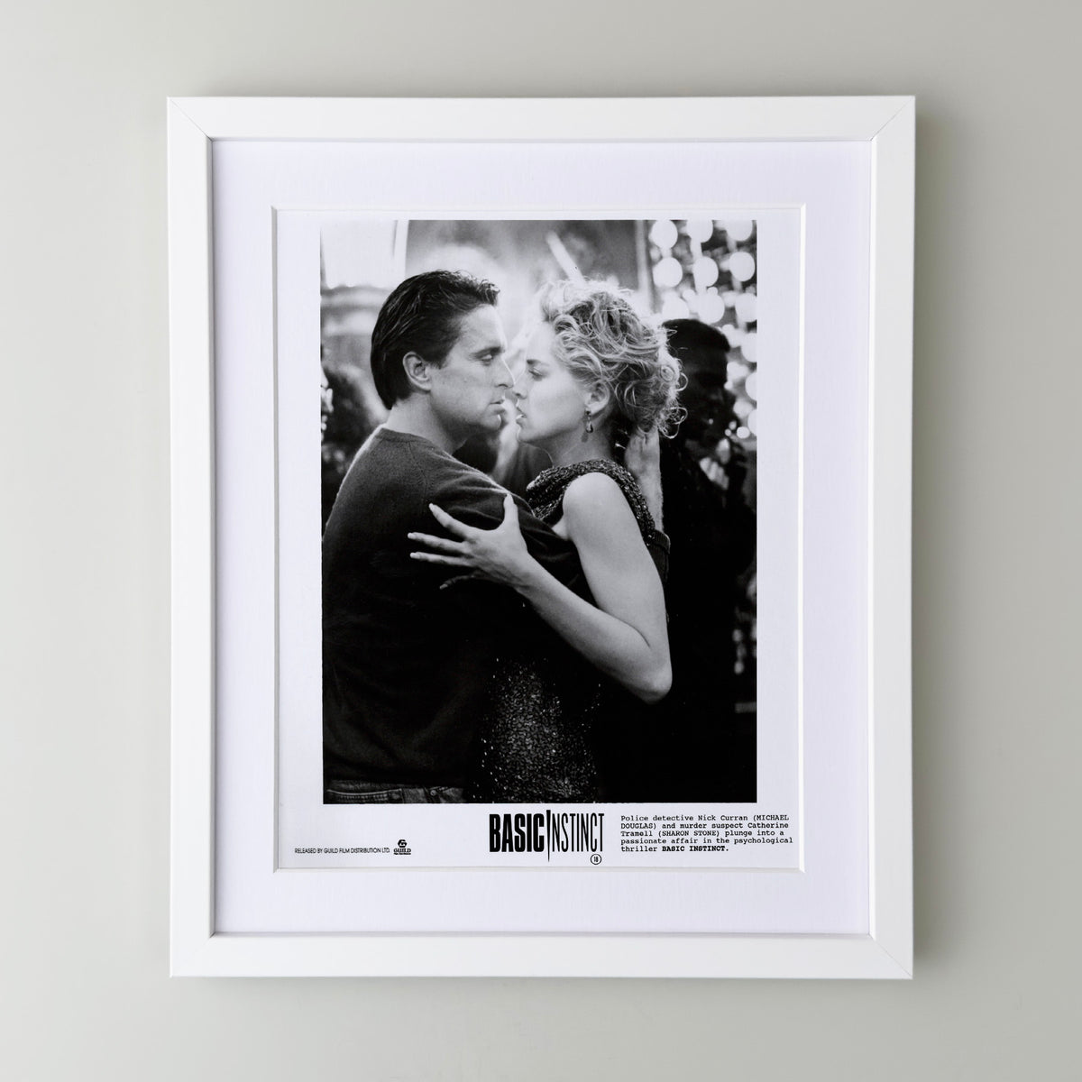 Basic Instinct 1992 Publicity Film Movie Press Still Framed