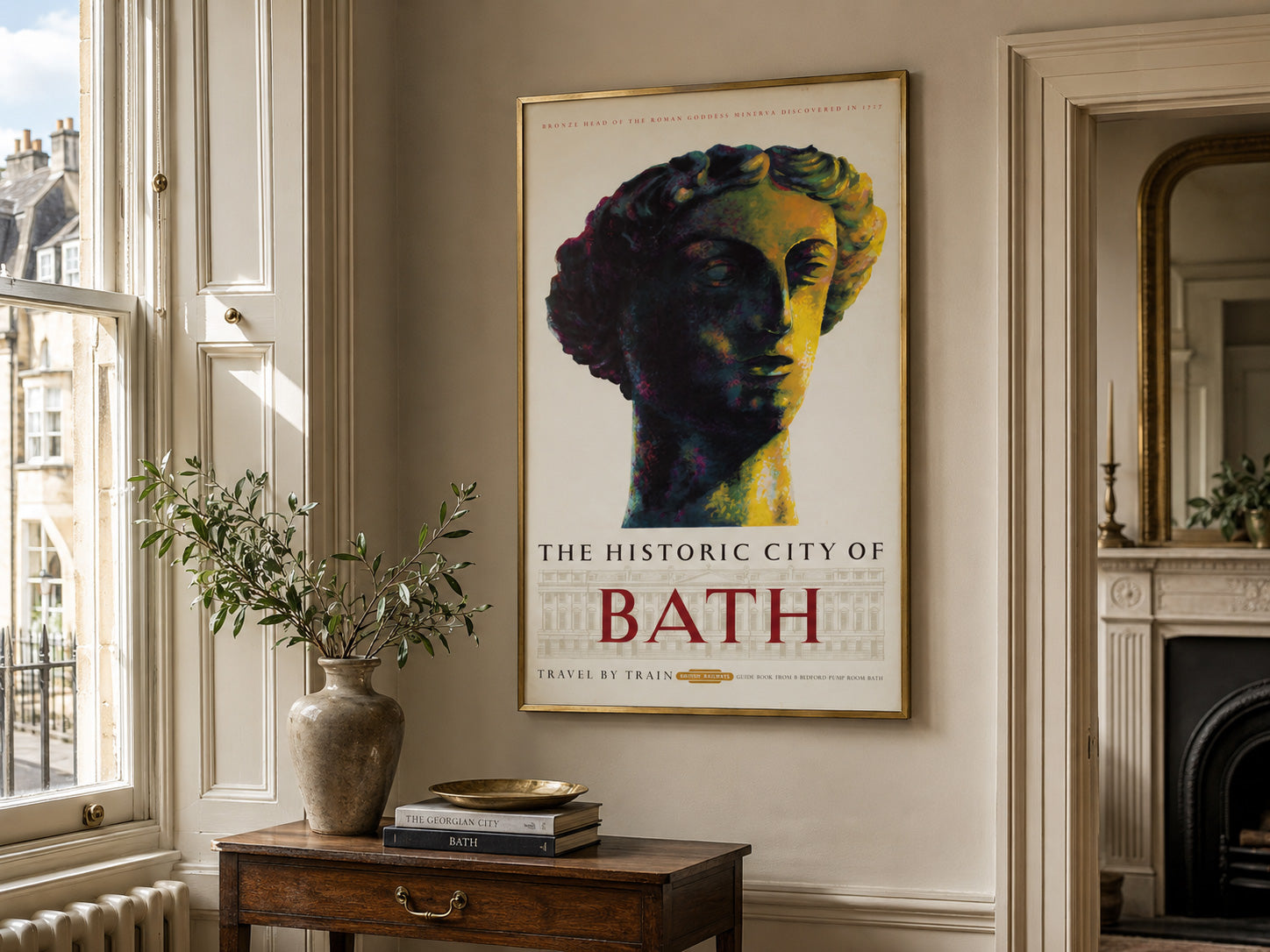 Bath 1962 British Railways Travel Poster Reginald Lander