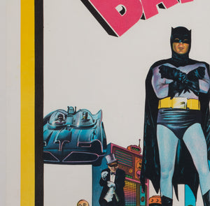 Batman 1966 Argentinian Film Movie Poster - detail