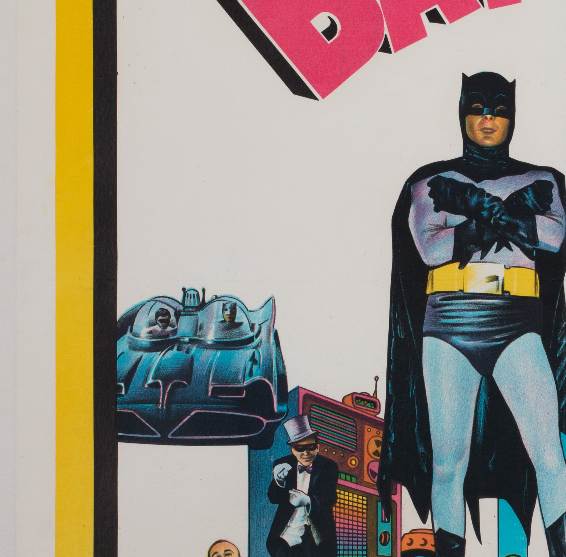 1966 Batman Japanese Film Poster Print