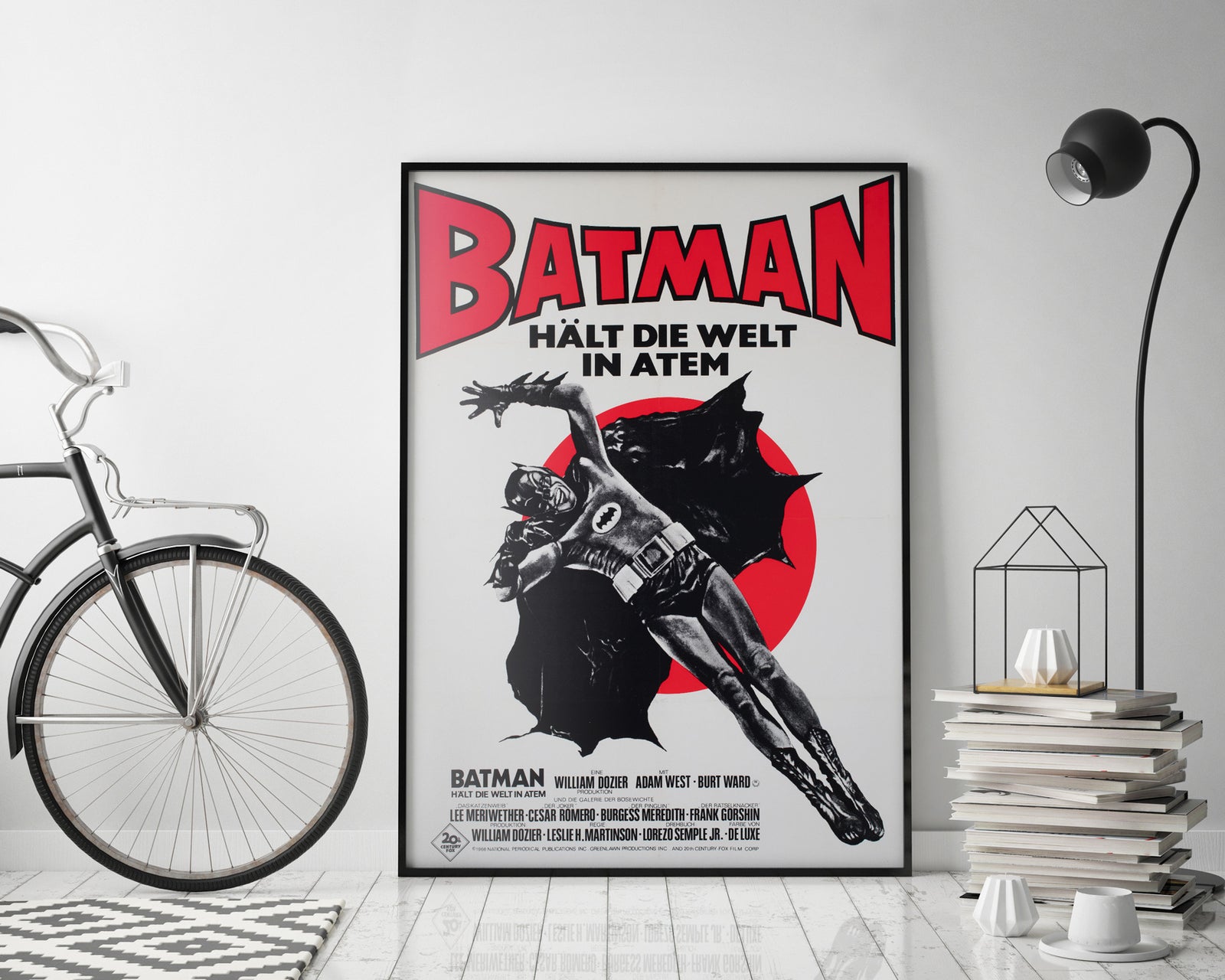 Batman 1970s German A1 Film Movie Poster Klaus Rutter