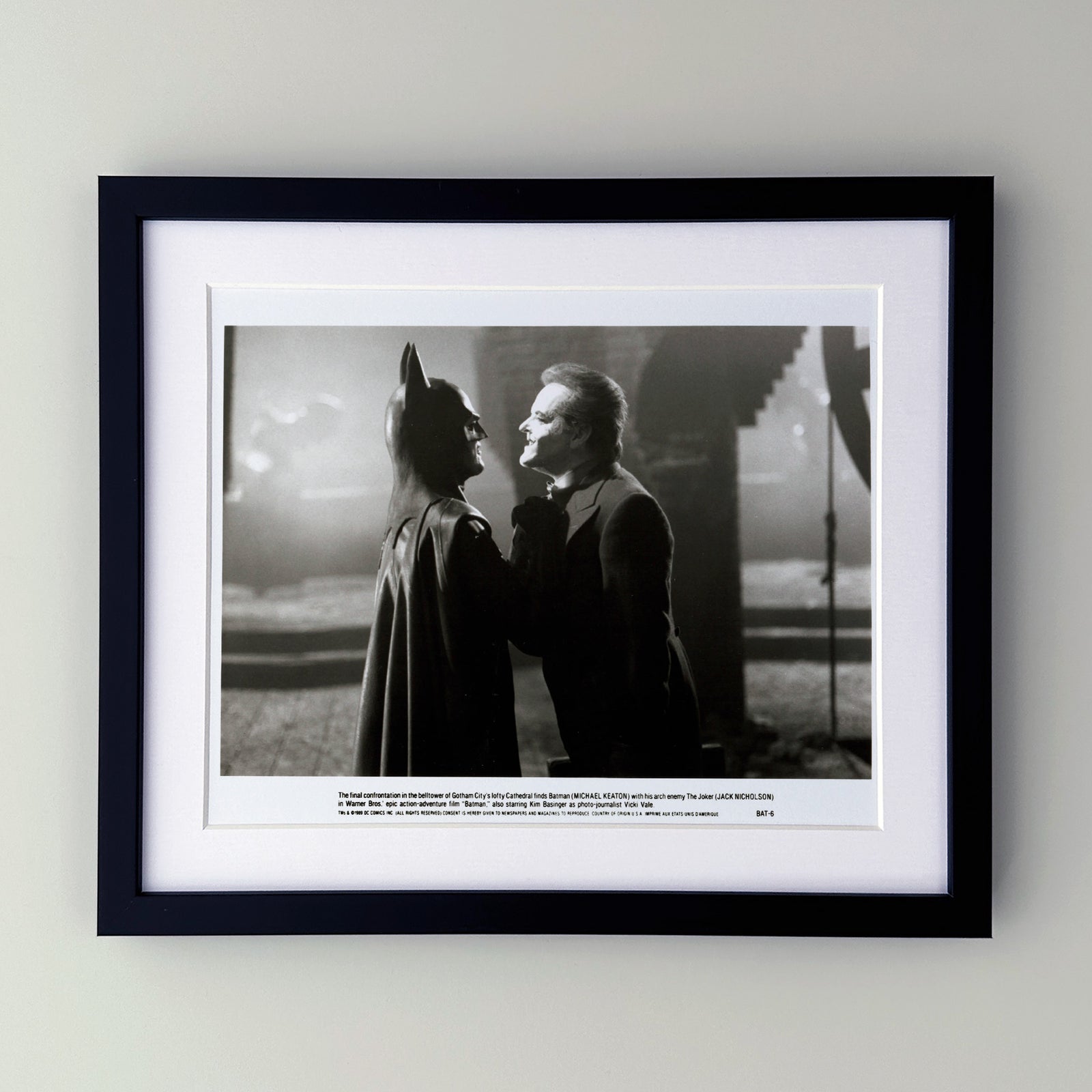 Batman 1989 Press Publicity Film Movie Still - Framed