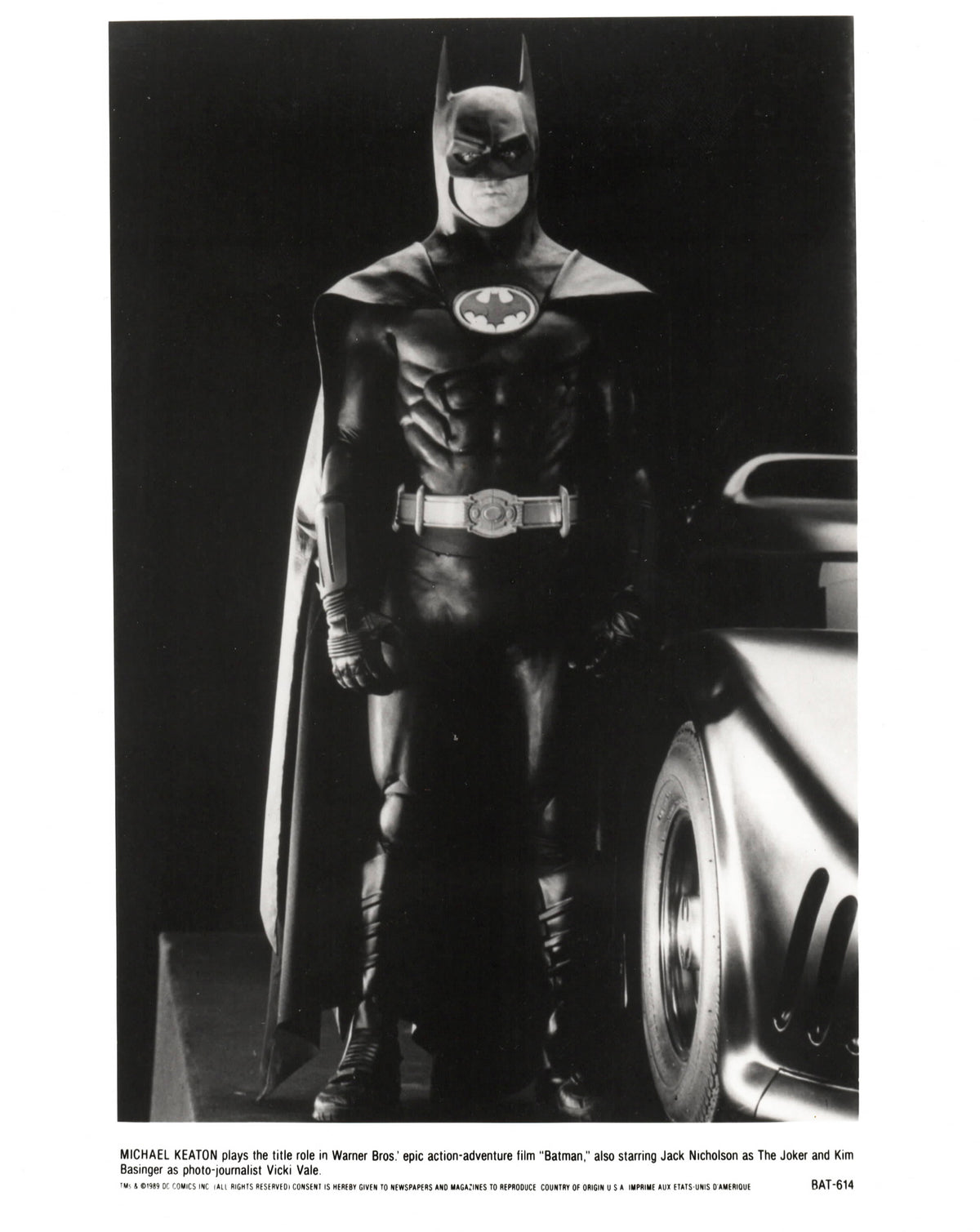 Batman 1989 Press Publicity Film Movie Still