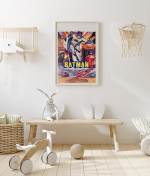 Batman R1970s Belgian Film Movie Poster