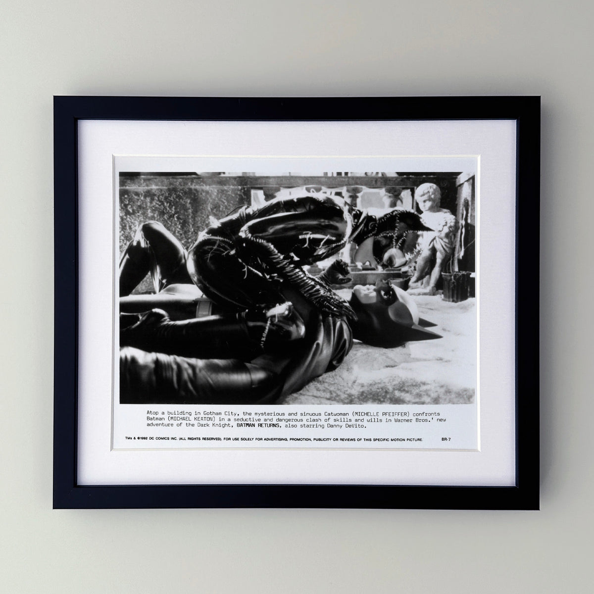 Batman Returns 1992 Publicity Film Movie Press Still Framed