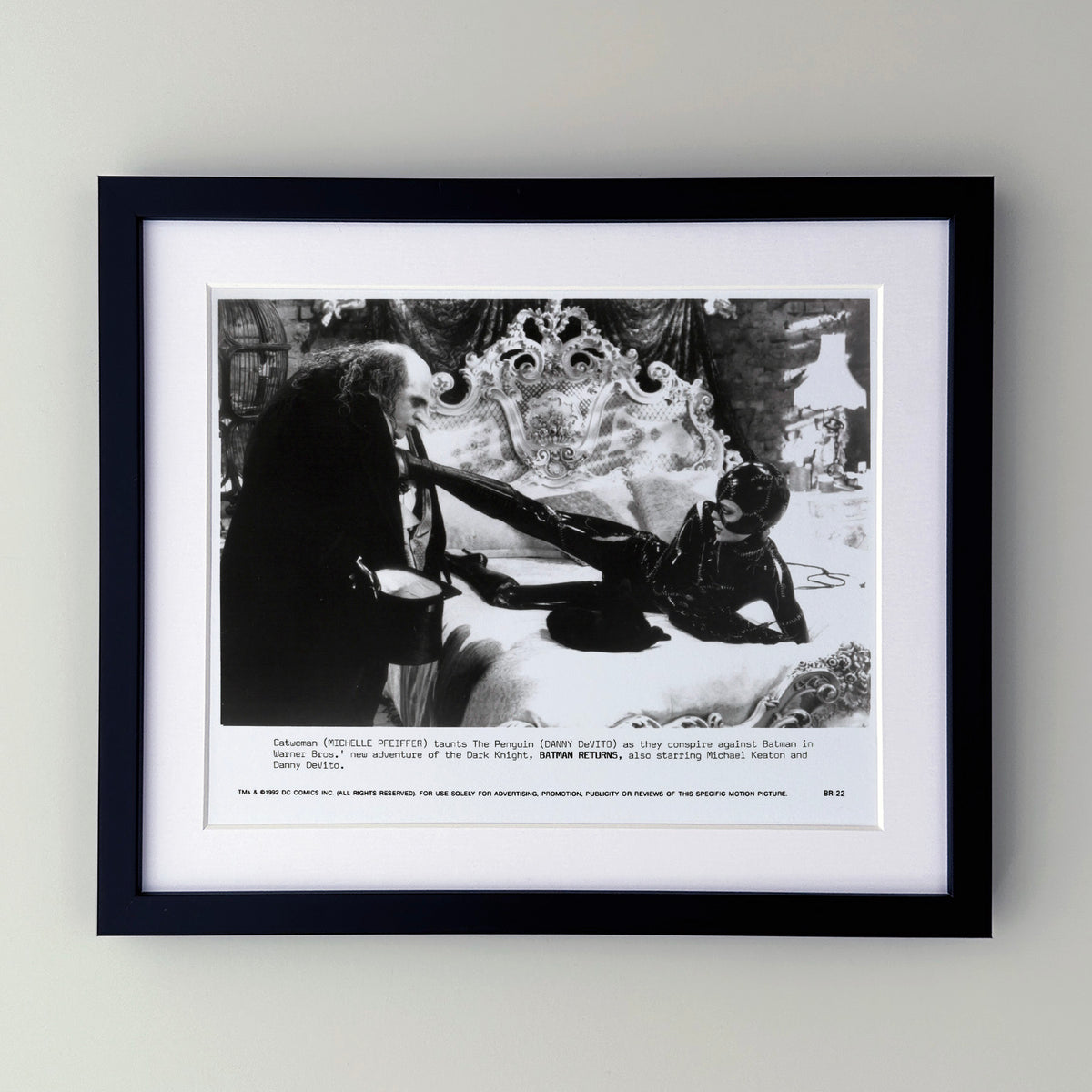 Batman Returns 1992 Publicity Film Movie Press Still Framed