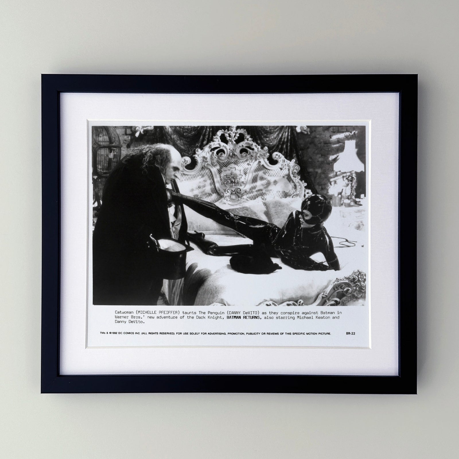 Batman Returns 1992 Publicity Film Movie Press Still Framed