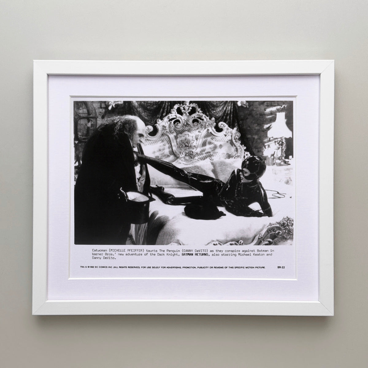 Batman Returns 1992 Publicity Film Movie Press Still Framed