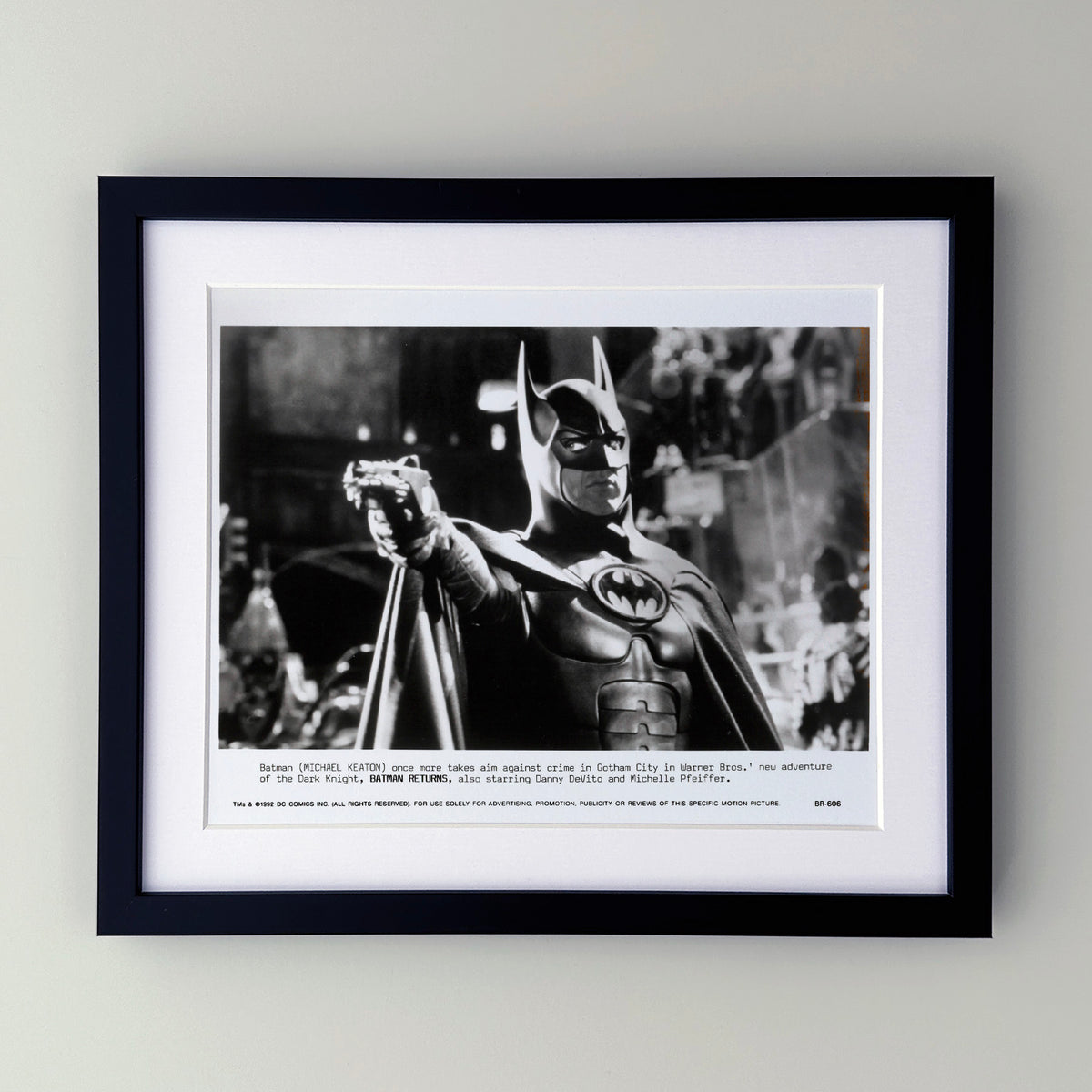 Batman Returns 1992 Publicity Film Movie Press Still Framed