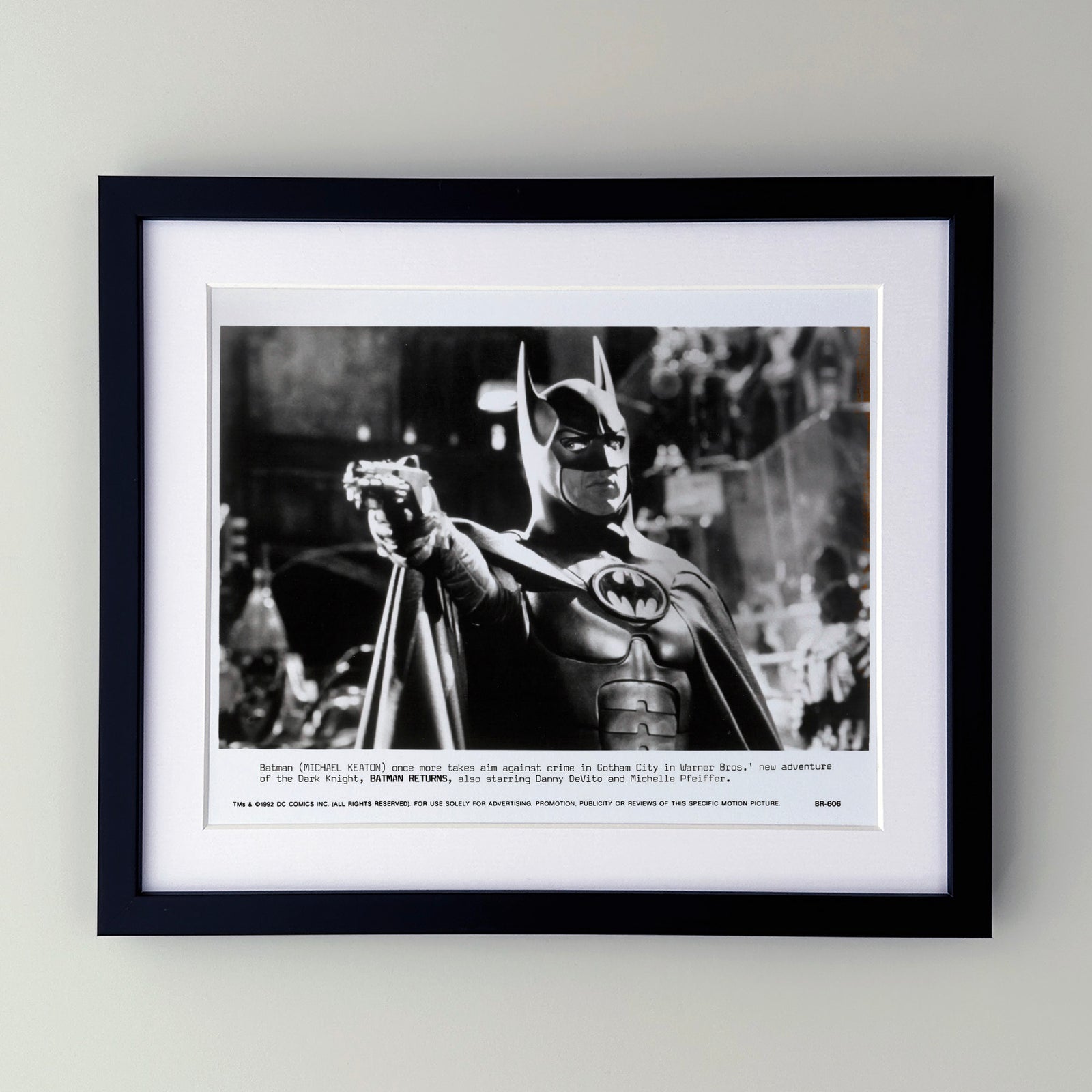 Batman Returns 1992 Publicity Film Movie Press Still Framed