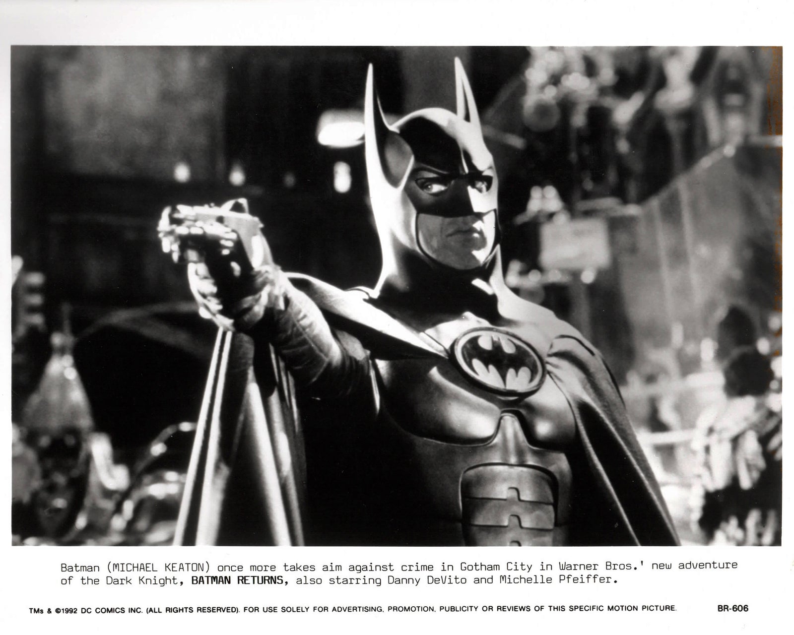 Batman Returns 1992 Publicity Film Movie Press Still Framed