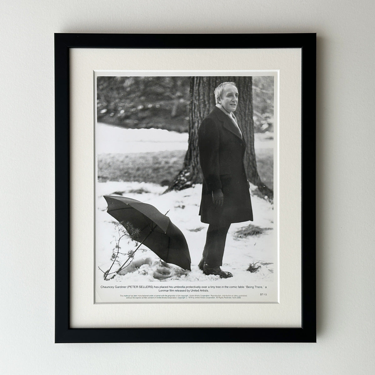 Being There (1979) Peter Sellers Publicity Film Movie Still - Framed