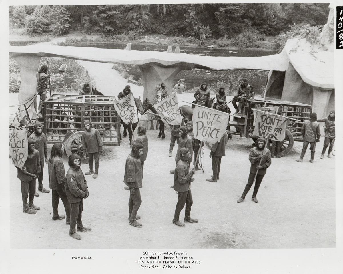 Beneath the Planet of the Apes 1970 Film Movie Press Publicity Still Framed