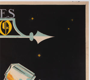 Bieres Sodibo 1928 French Beer Alcohol Advertsing Poster LeMaire - detail